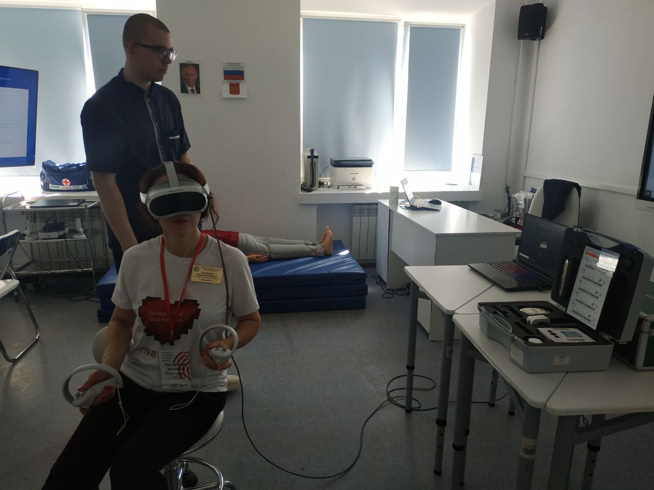 VR-тренажеры ИИР СамГМУ продемонстрированы на отраслевом полигоне в Тобольске