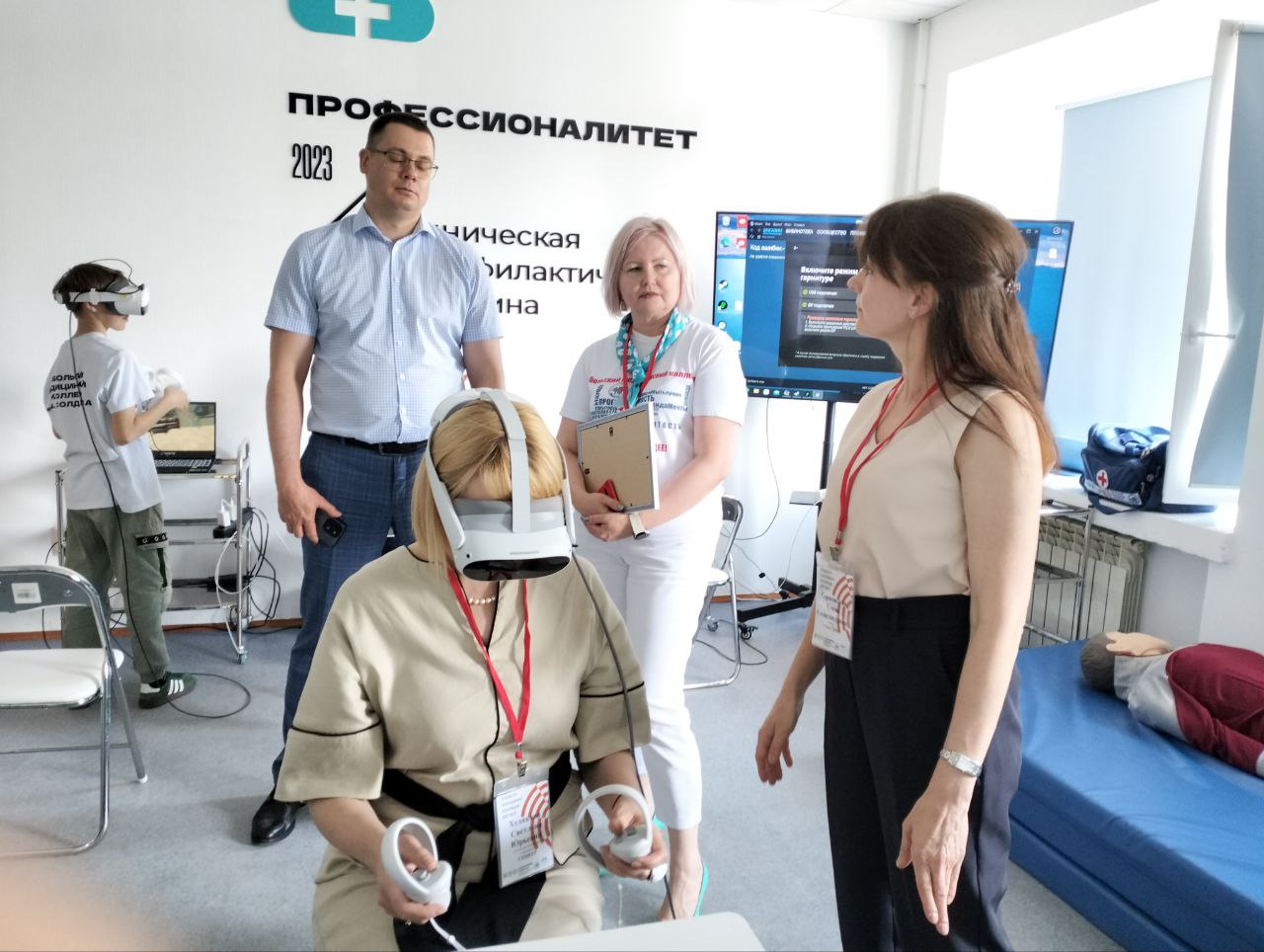 VR-тренажеры ИИР СамГМУ продемонстрированы на отраслевом полигоне в Тобольске