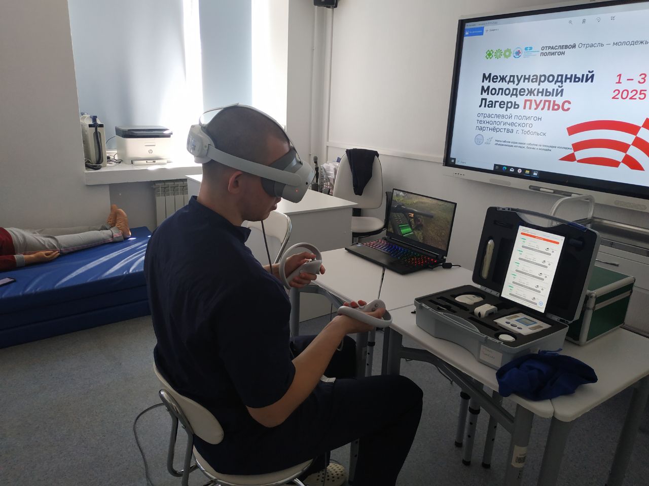 VR-тренажеры ИИР СамГМУ продемонстрированы на отраслевом полигоне в Тобольске