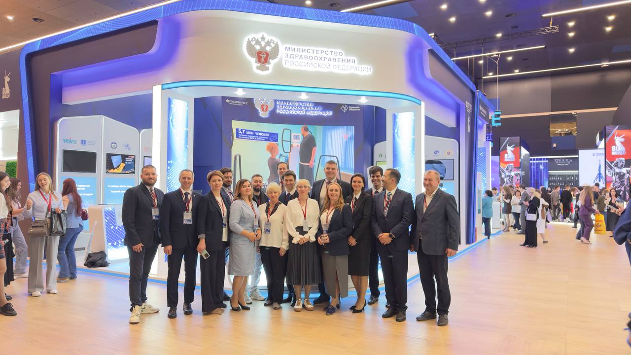 Health Check-Up ИИР СамГМУ на Петербургском международном экономическом форуме