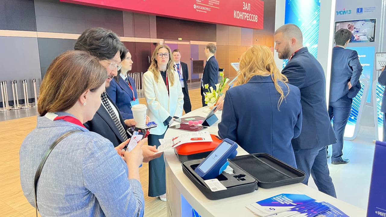 Health Check-Up ИИР СамГМУ на Петербургском международном экономическом форуме