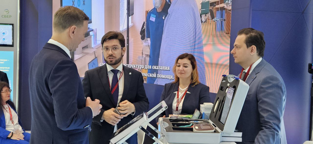Health Check-Up ИИР СамГМУ на Петербургском международном экономическом форуме