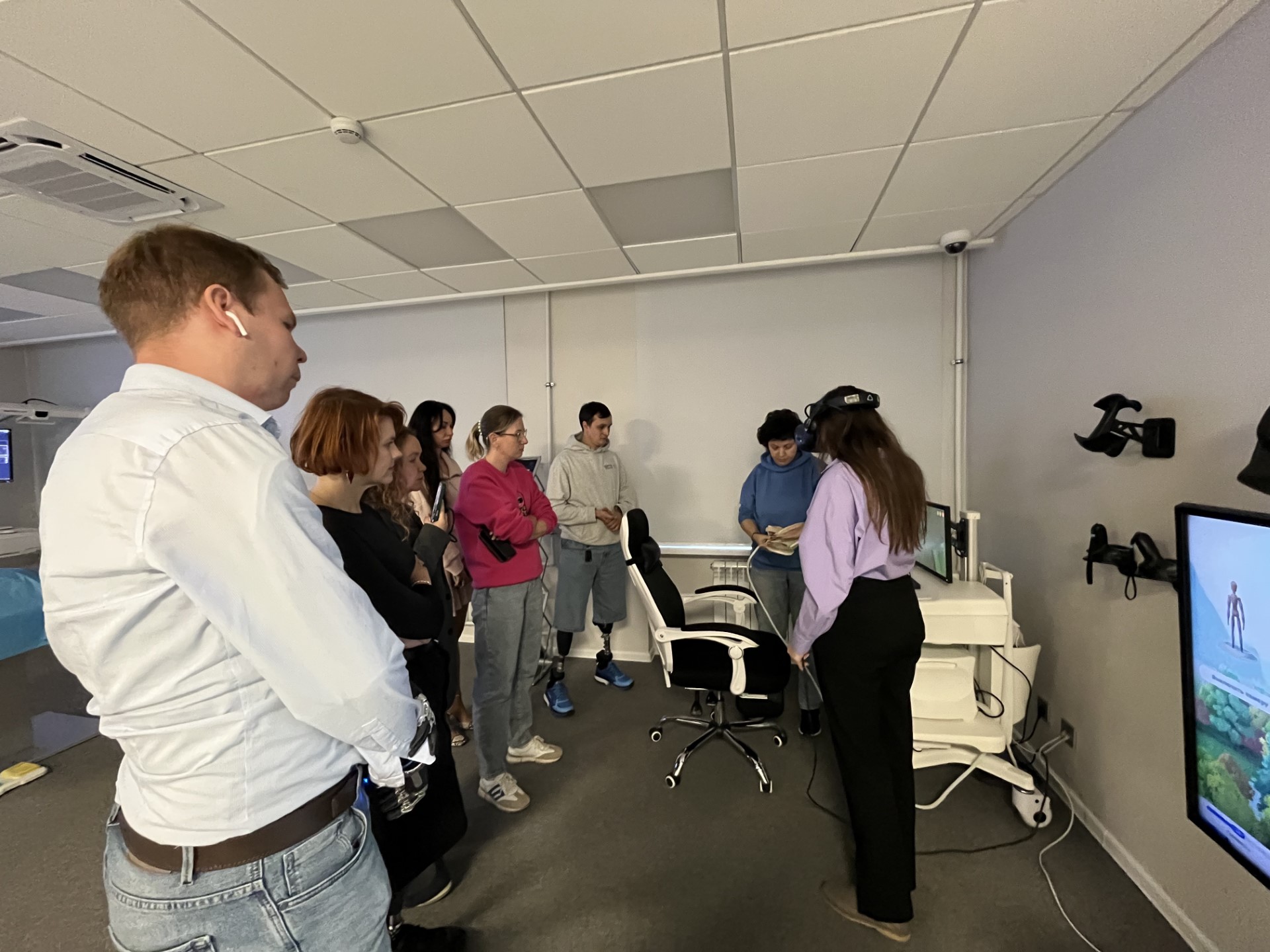 Представители протезно-ортопедической компании оценили реабилитационное оборудование ИИР СамГМУ Представители протезно-ортопедической компании оценили реабилитационное оборудование ИИР СамГМУ