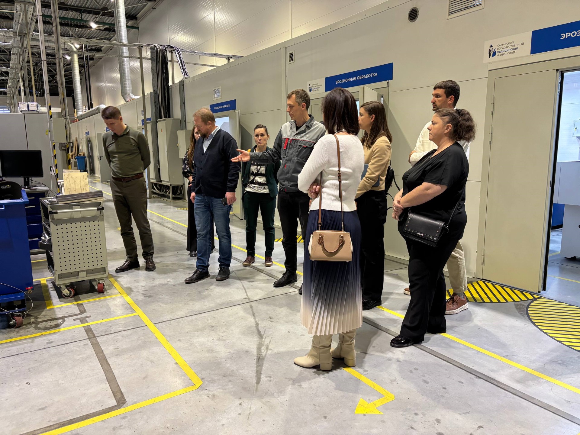 Делегация из Ивановской области посетила ИИР СамГМУ Делегация из Ивановской области посетила ИИР СамГМУ