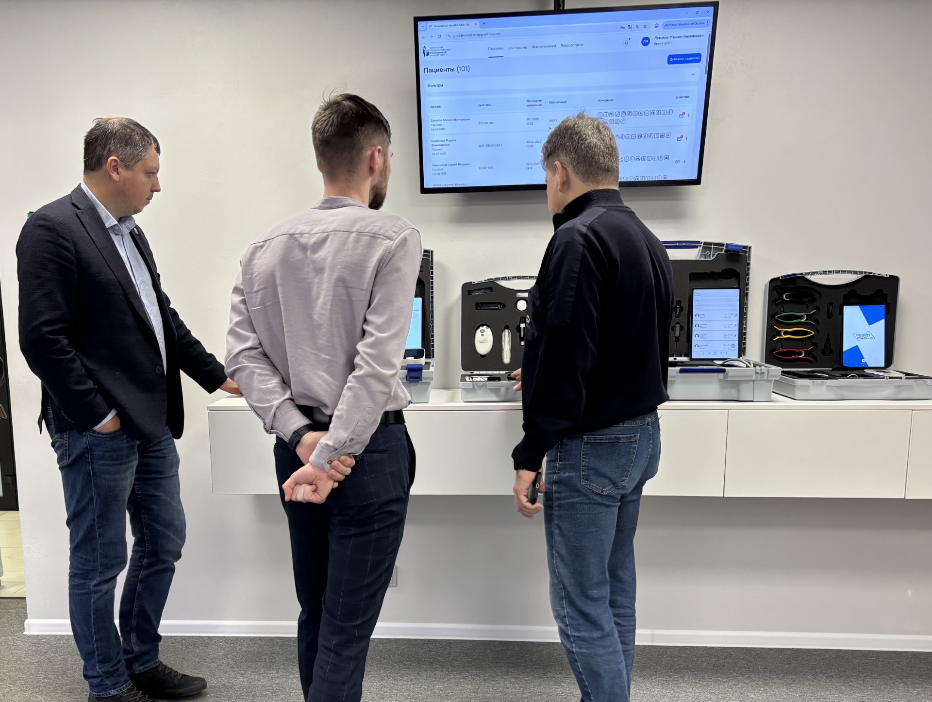 Представители ФГАУ «Цифровые индустриальные технологии» посетили ИИР СамГМУ