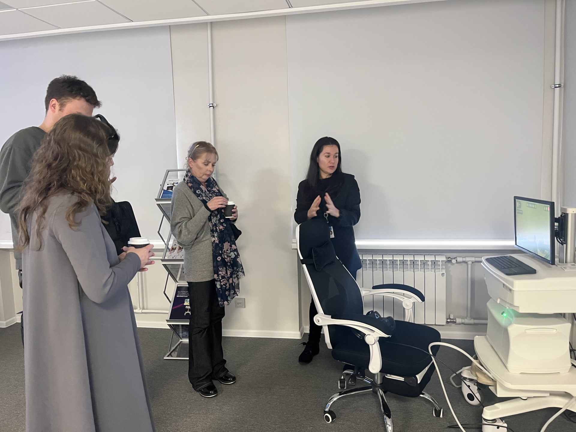 ИИР СамГМУ посетили представители российской компании‑производителя наркозно‑дыхательной техники