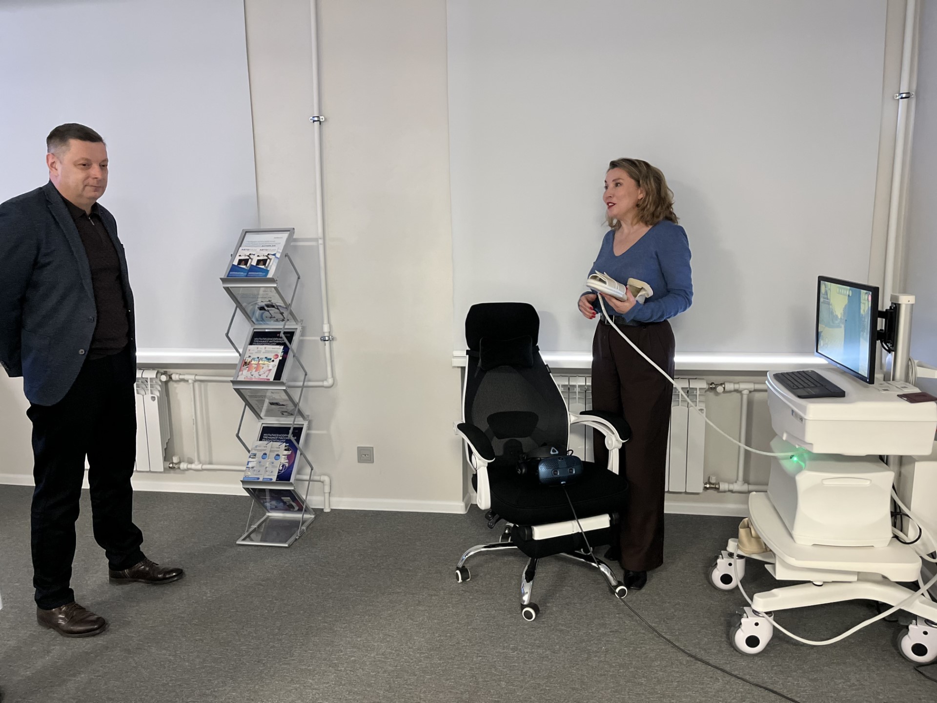 С оборудованием ИИР СамГМУ ознакомились представители Клинического санатория «Волга» в Самаре