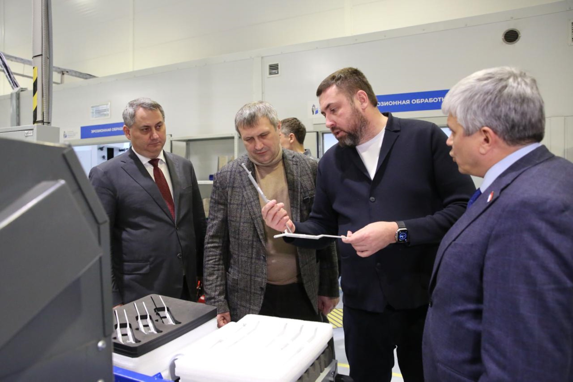 ЦСП ИИР СамГМУ посетили глава Самары и председатель городской Думы