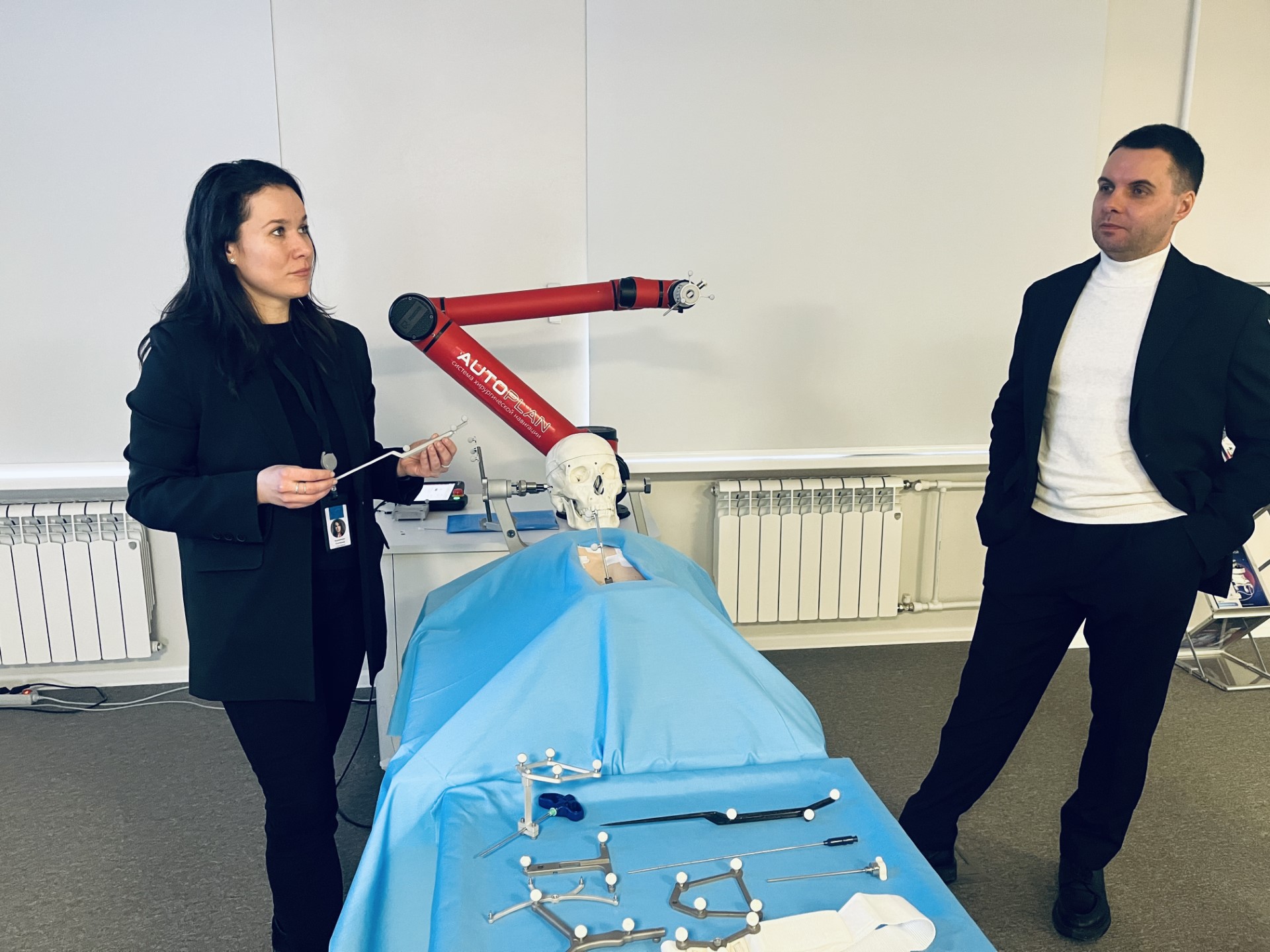 С оборудованием ИИР СамГМУ ознакомились представители Российского университета медицины